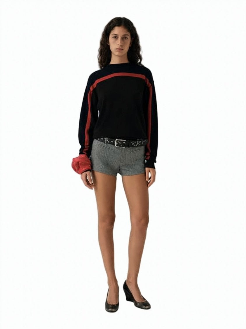 Gimaguas Multicolour Cashmere Knit Color-Block Sweater