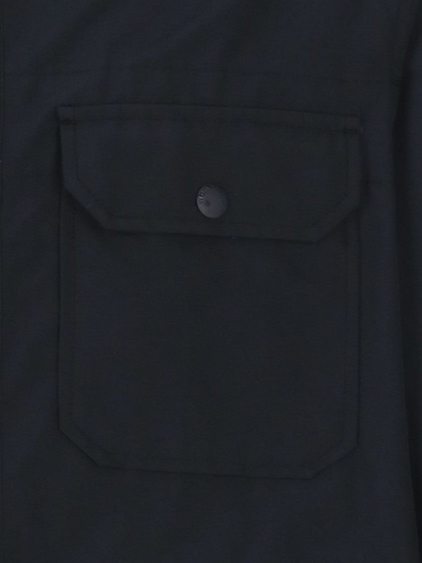 Woolrich Ramar Structured Black Shirt Jacket