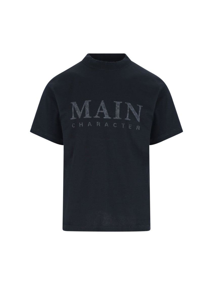 Balenciaga Main Character T-Shirt – Black