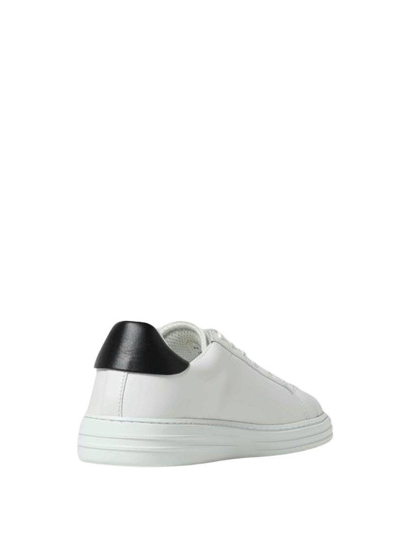 Msgm Low-Top Sneakers With Contrasting Heel Tab