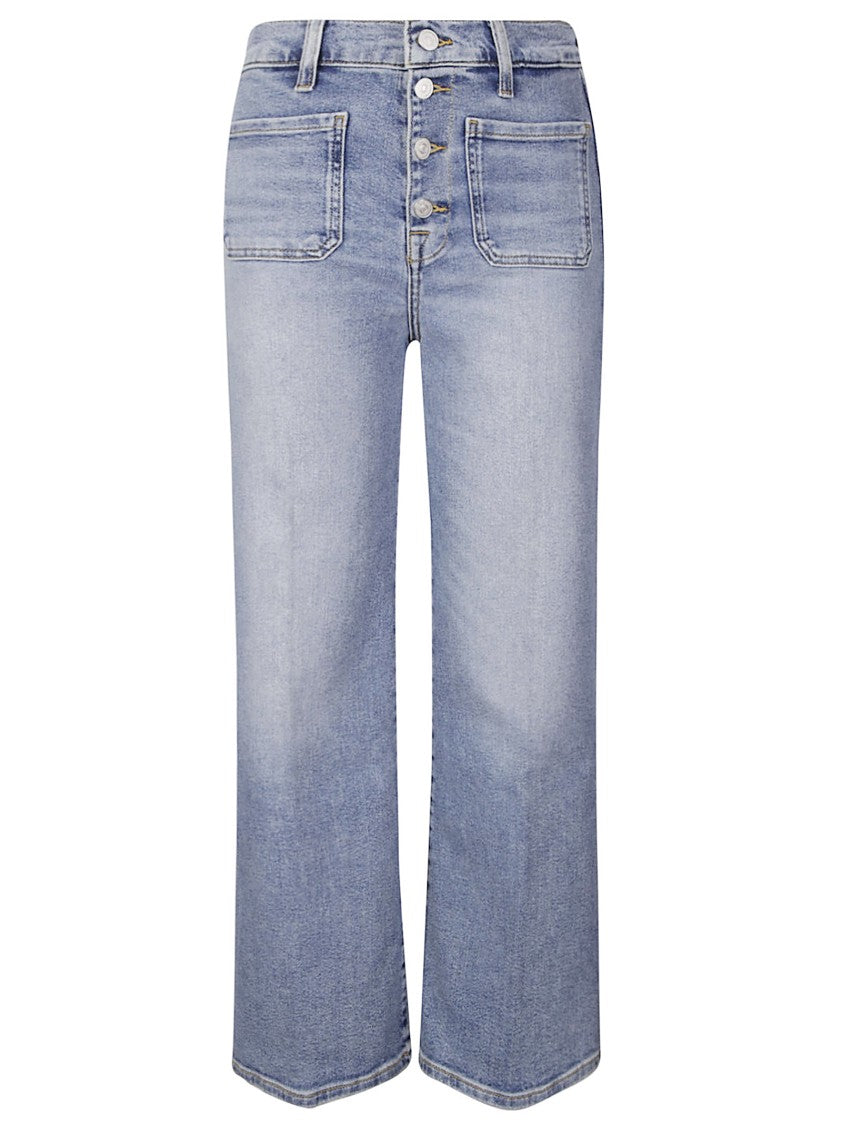 7 For All Mankind Ultra High Rise Cropped Jeans