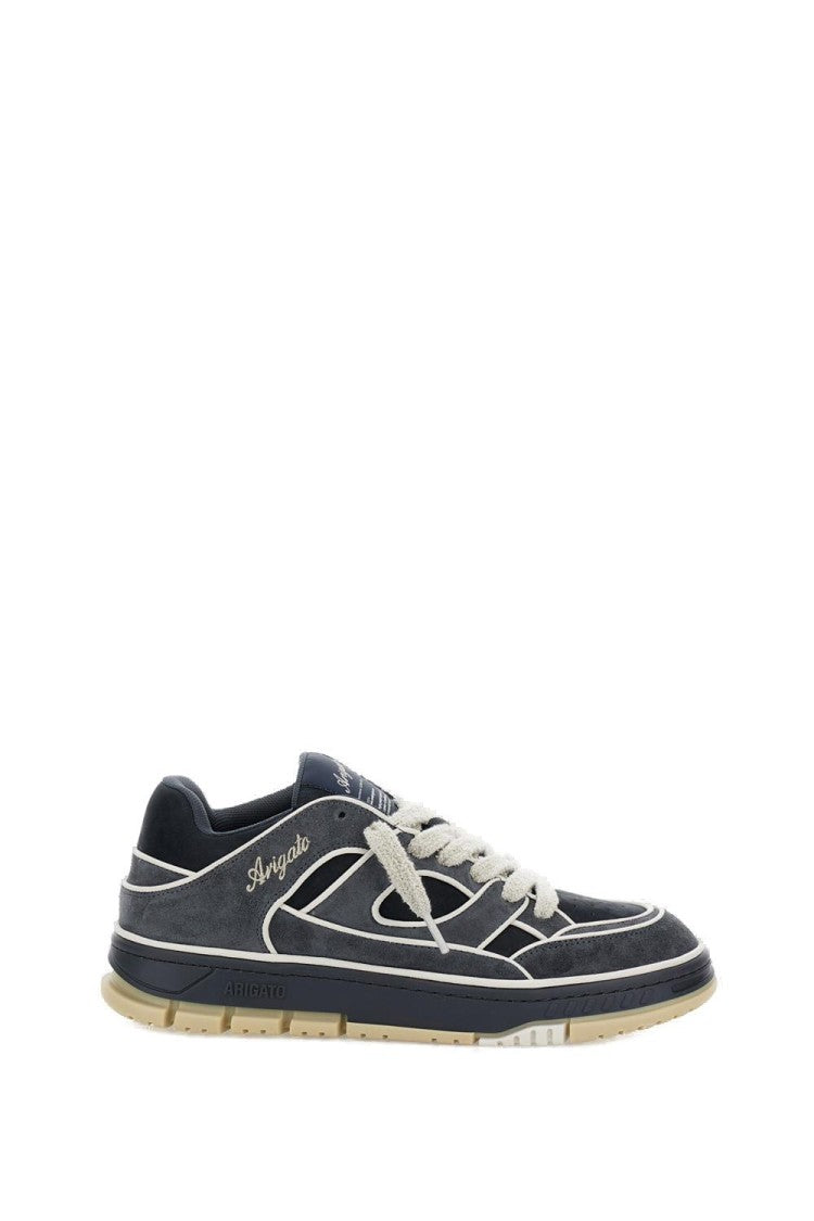 Axel Arigato Low-Top Nubuck Sneakers With Contrasting Stitching