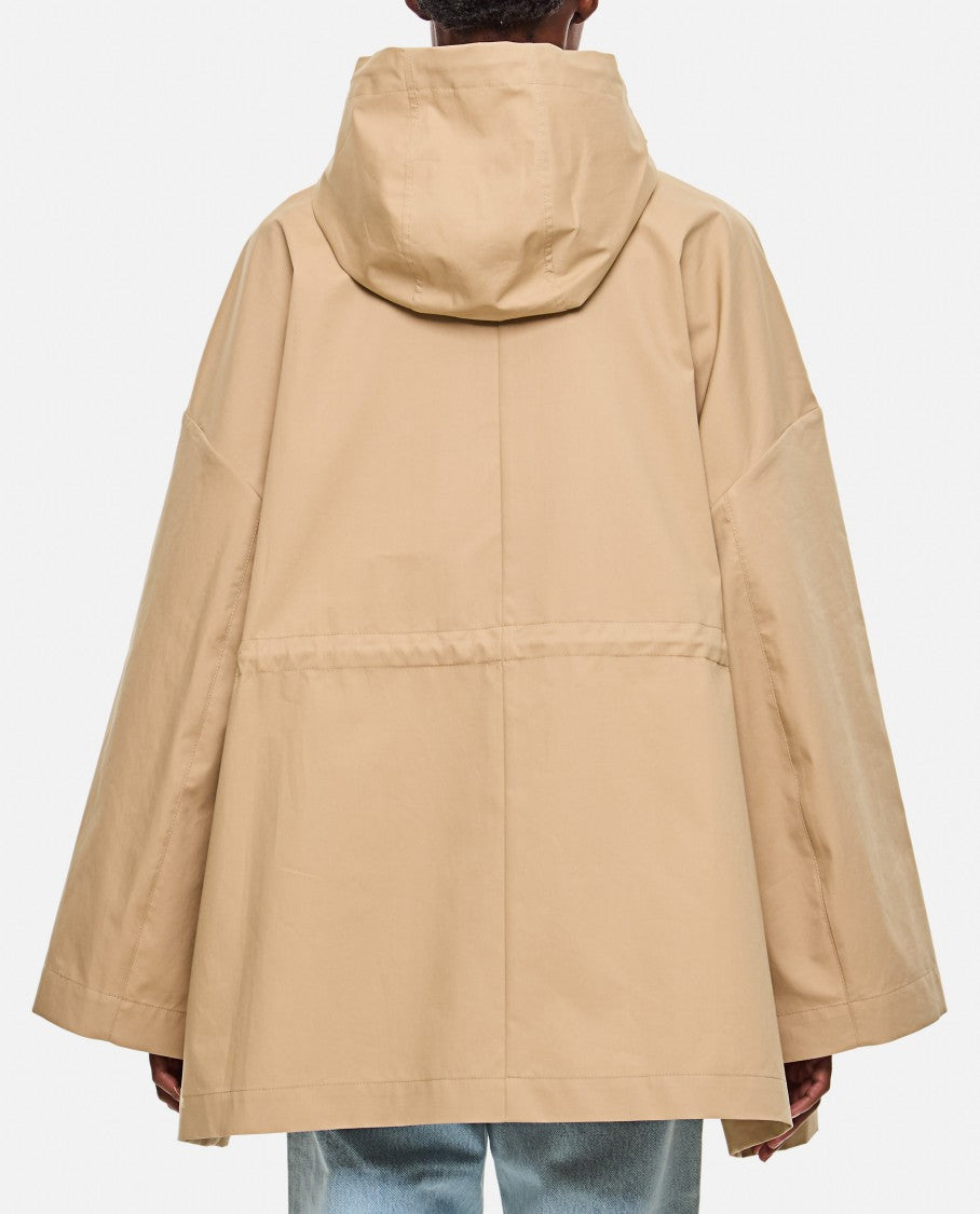Moncler Gaillon Hooded Parka In Cotton