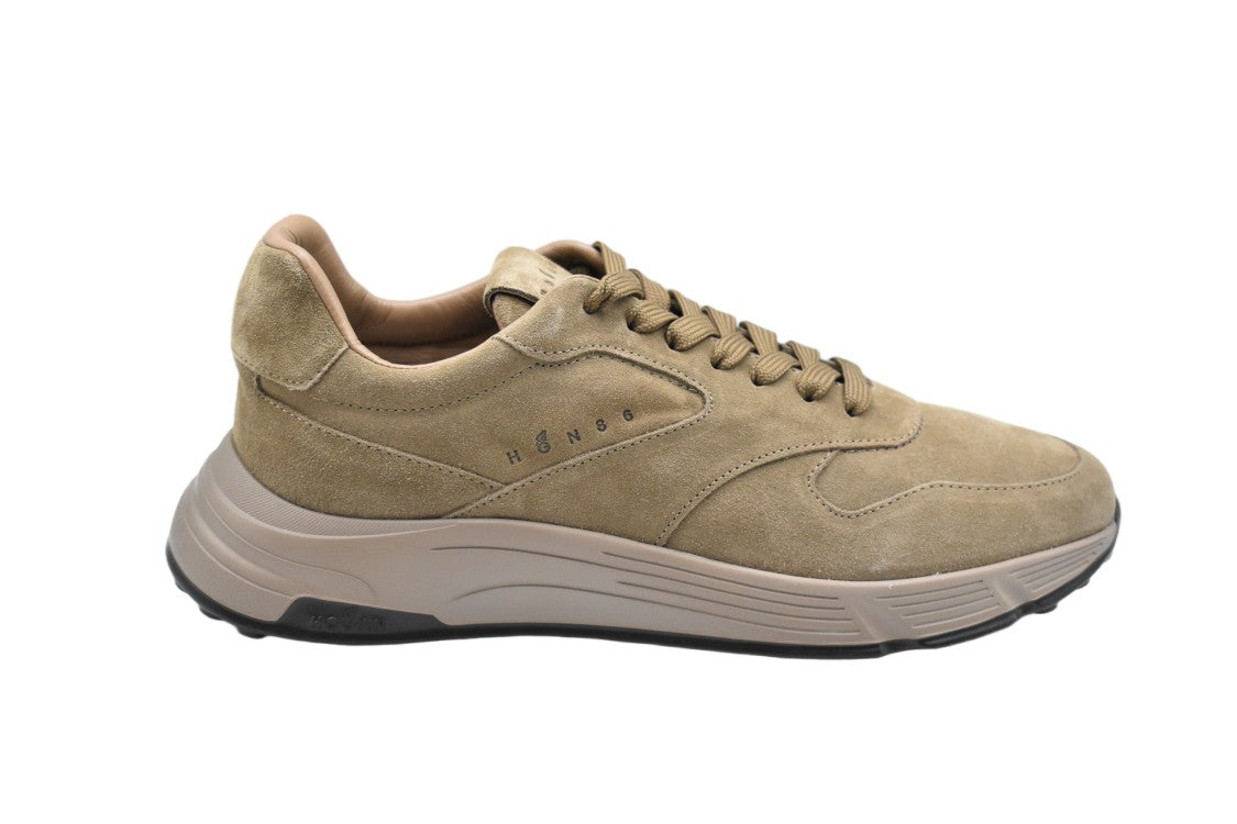 Hogan Blue Suede Memory Foam Dynamic Sneakers