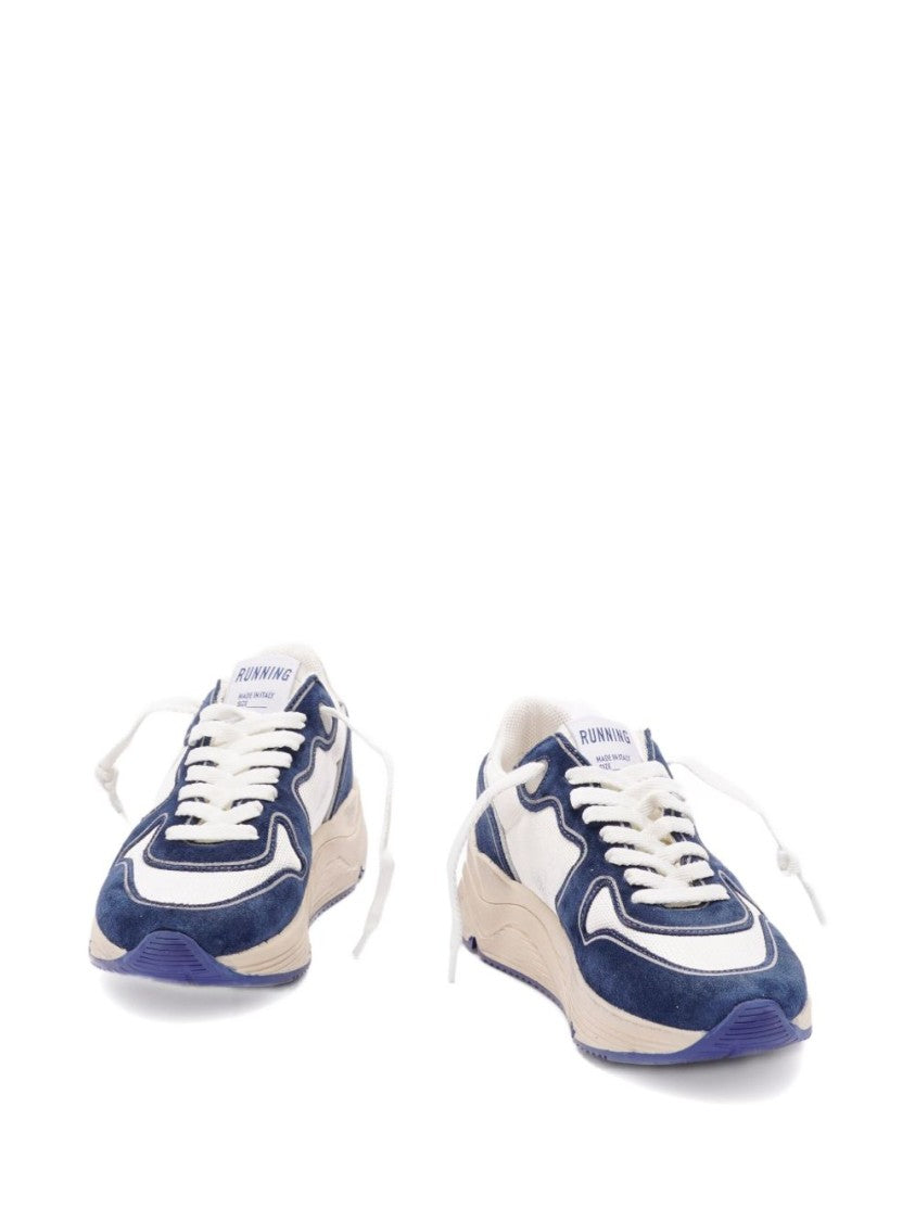Golden Goose Sporty Sneakers With Suede Detailing And Rubber Sole