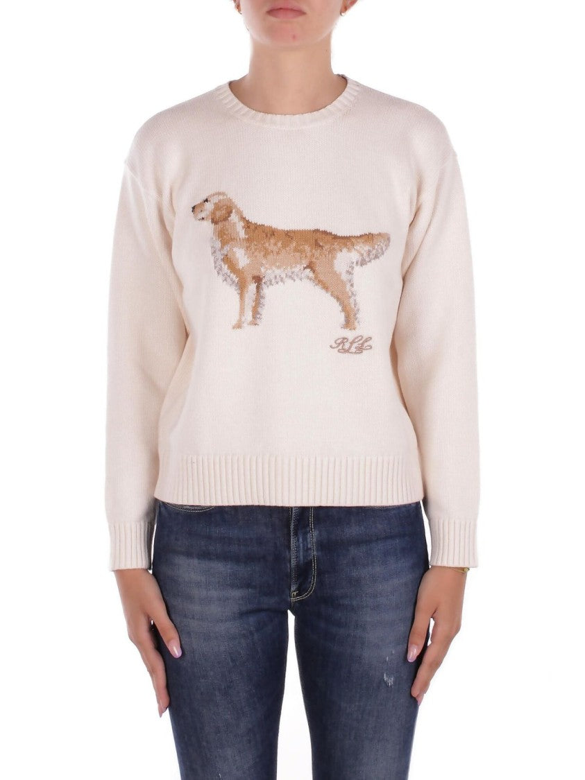 Polo Ralph Lauren Golden Retriever Sweater – Cream