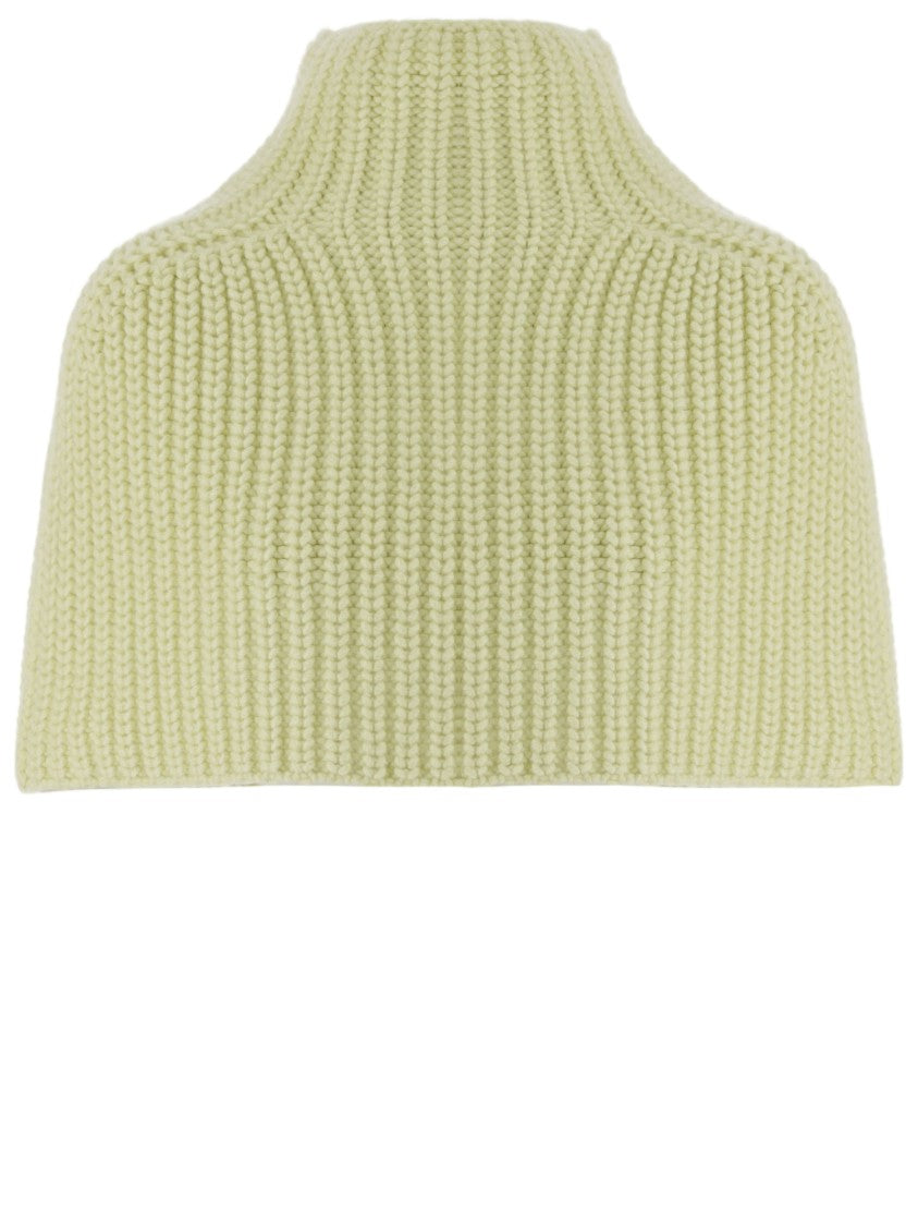 Sa Su Phi Light Blue Ribbed Cashmere Neck Warmer
