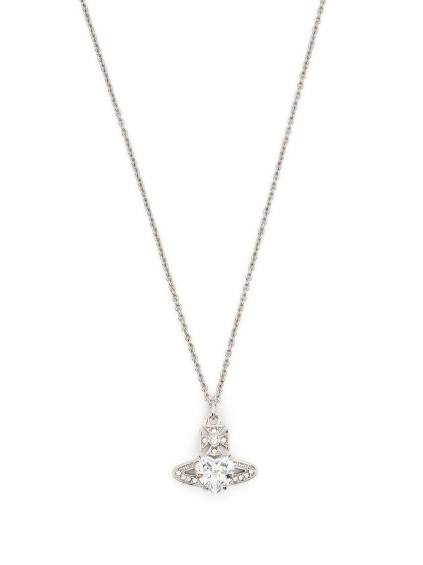 Vivienne Westwood Delicate Orb Pendant Necklace With Fine Chain