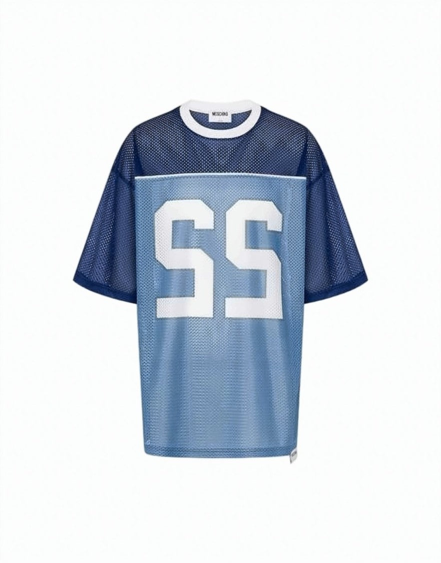 Moschino Two-Tone Mesh T-Shirt