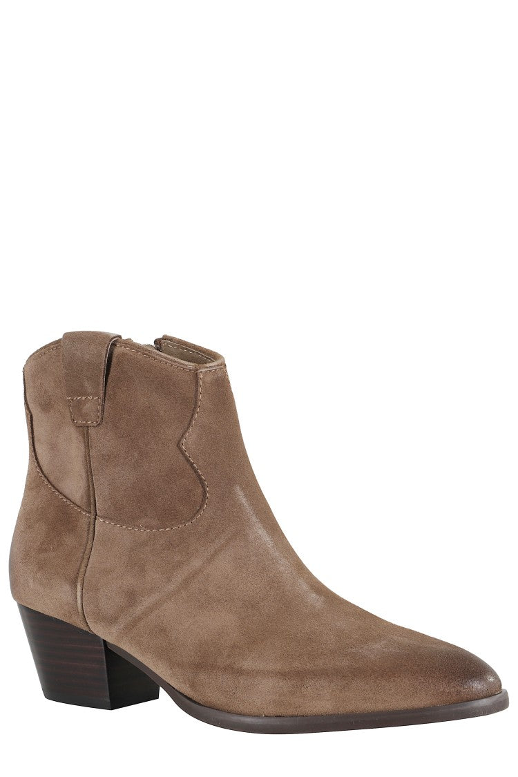 Ash Suede Velours Ankle Boots