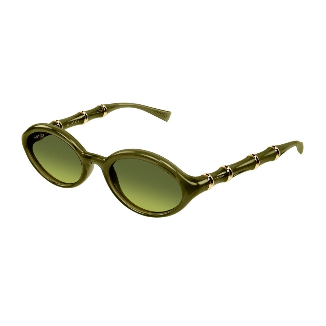 Gucci Green Sign Injected Sunglasses