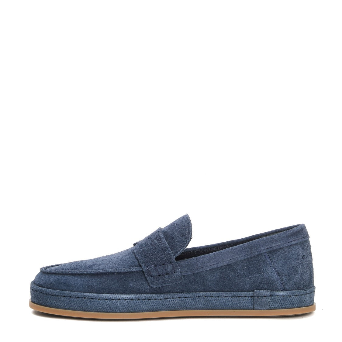 Hogan Blue Suede Slip-On