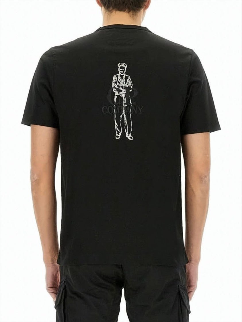 C.P. Company Short-Sleeve T-Shirt With Graphic Print
