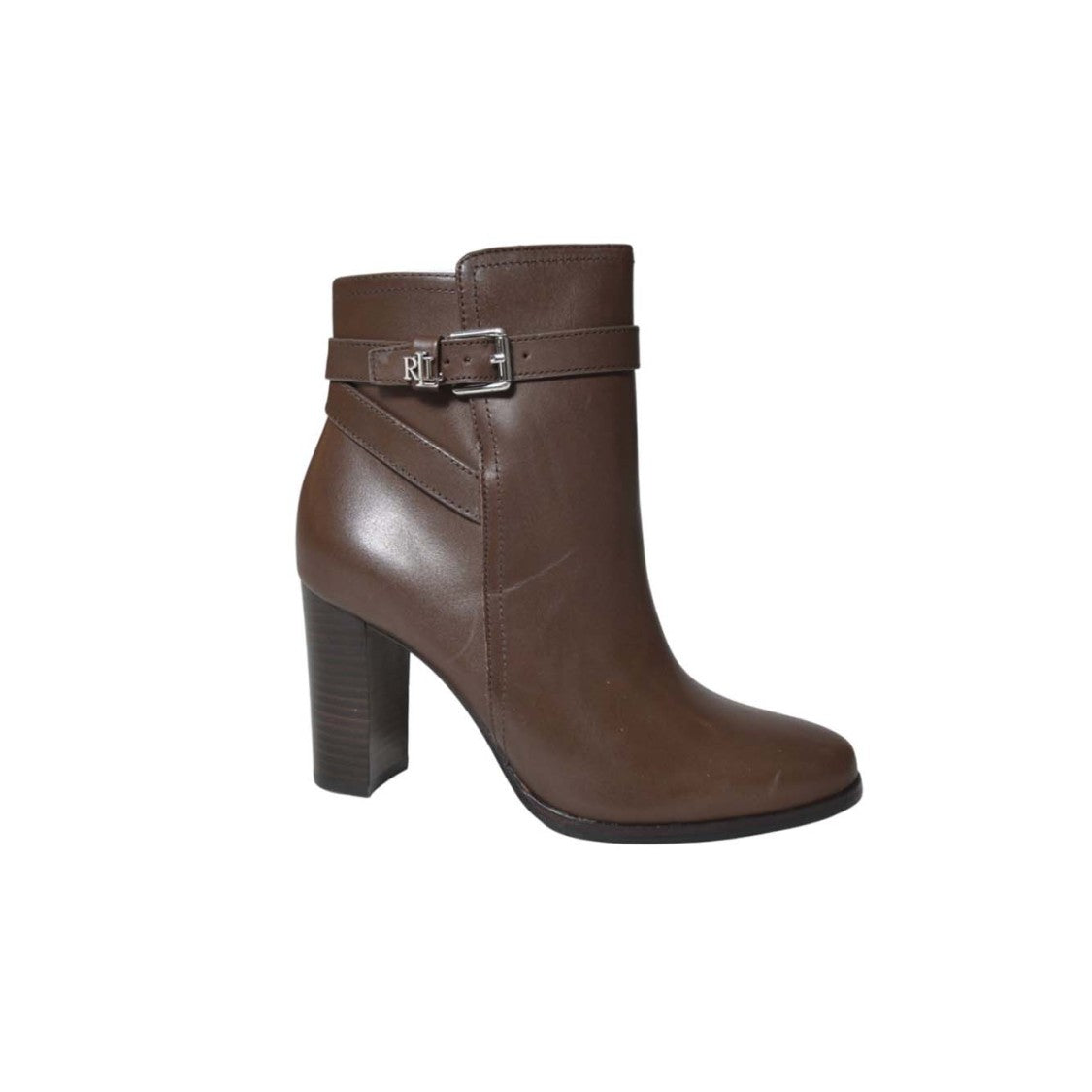 Lauren Ralph Lauren Rich Brown Boots With Classic Silhouette