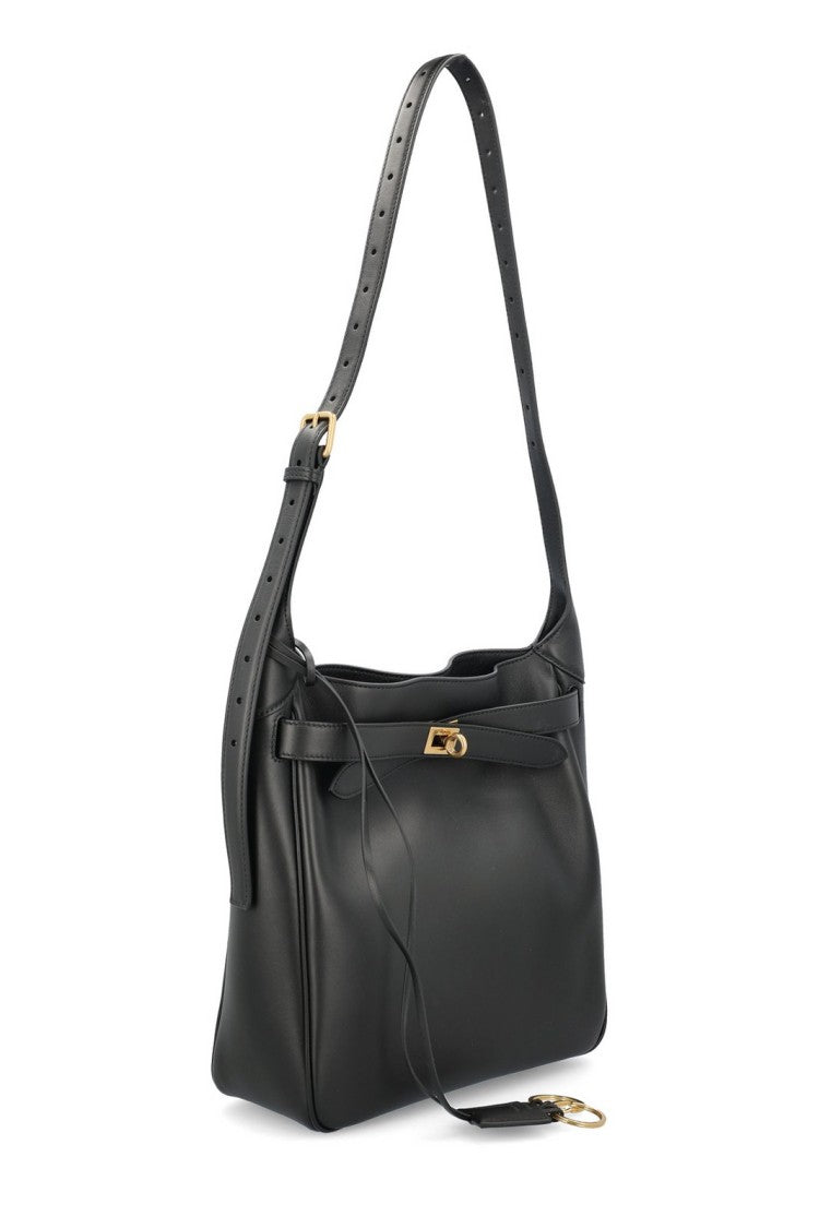 Balenciaga Structured Minimalist Black Bag