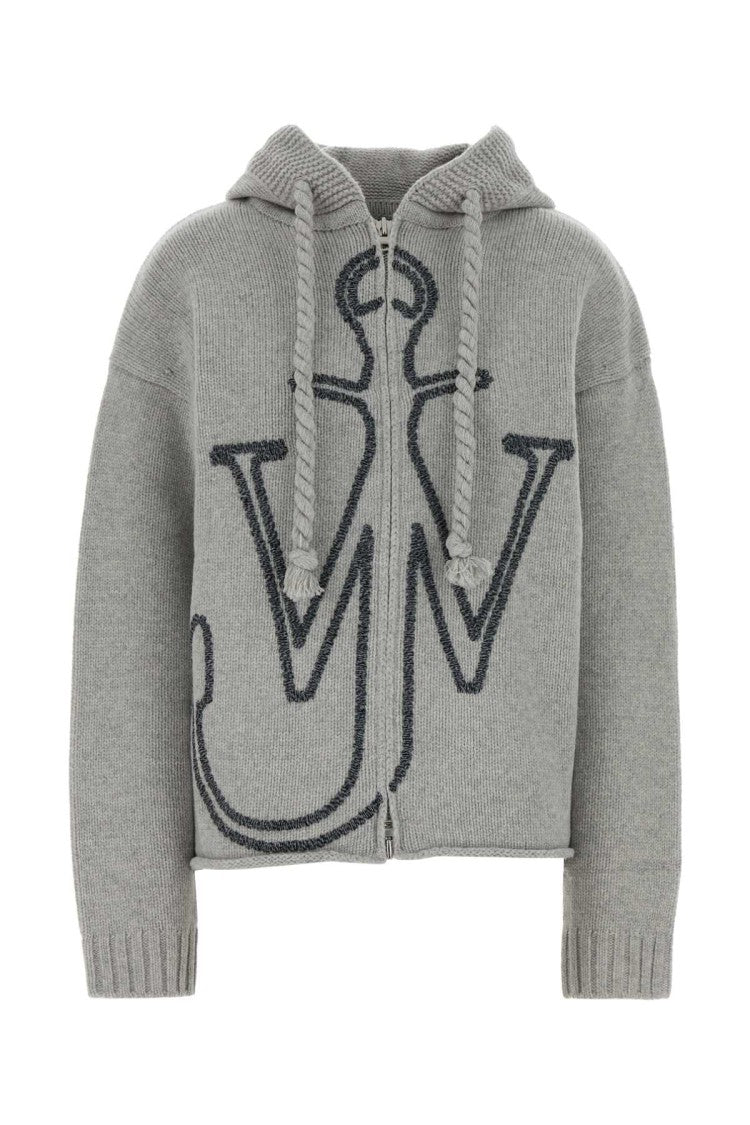 J. W. Anderson Light Grey Wool Sweater
