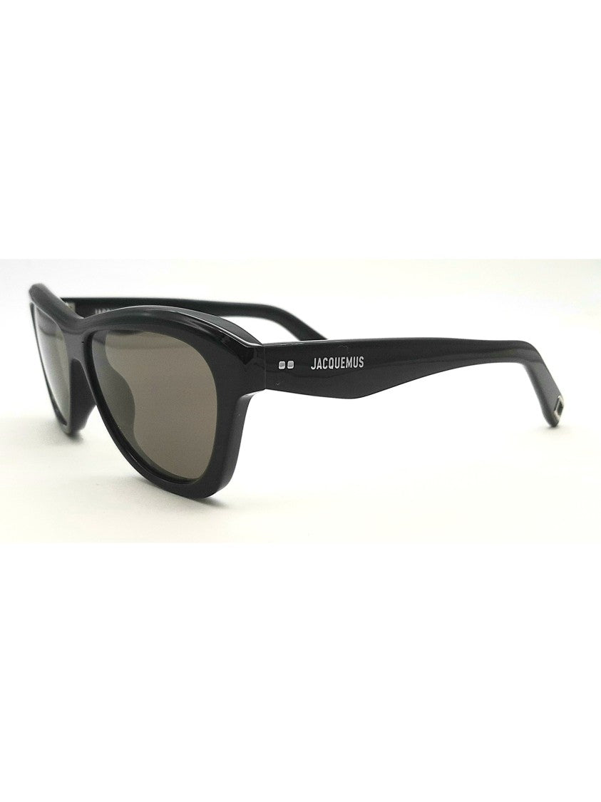 Jacquemus Black Palmier Bold Cat-Eye Sunglasses