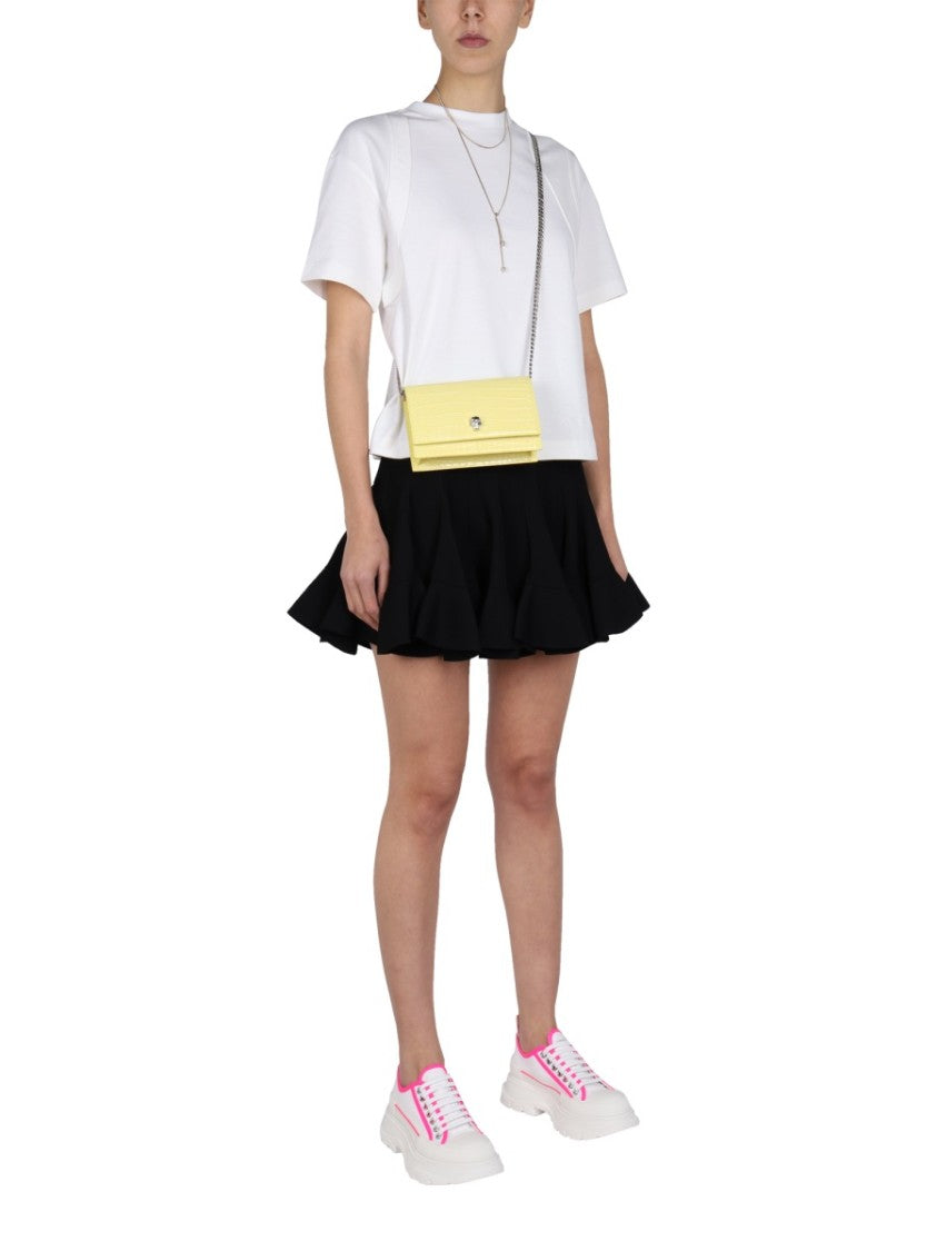 Alexander Mcqueen White Crewneck T-Shirt