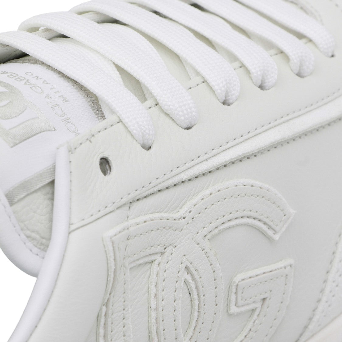 Dolce & Gabbana Low-Top Sneakers With Textured Logo