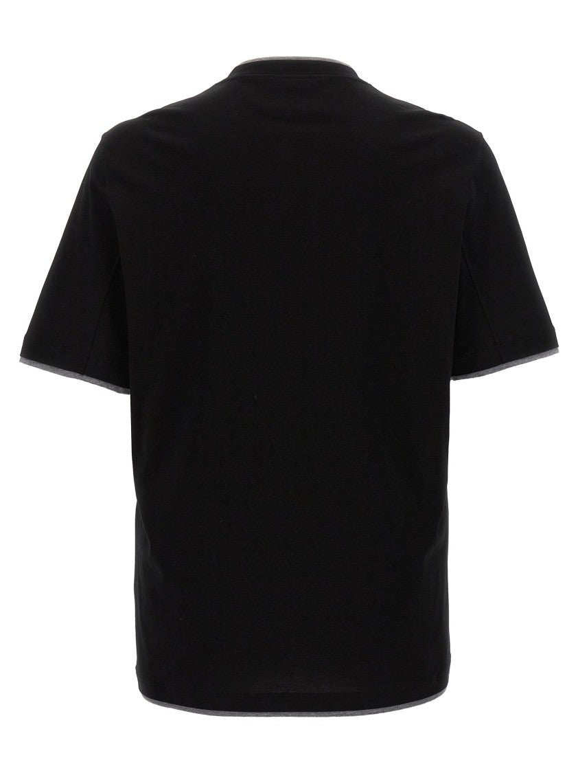 Brunello Cucinelli Double Hem T-Shirt