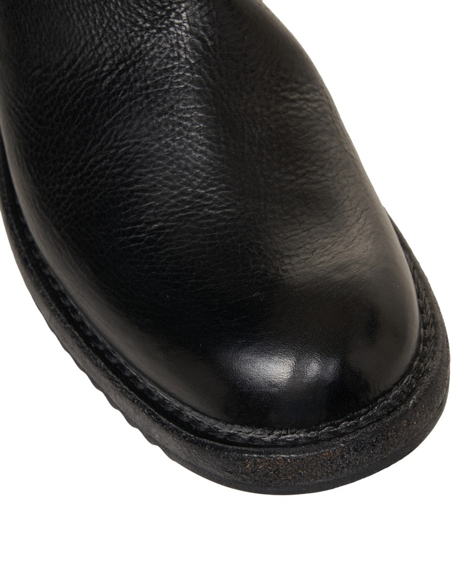 Moma Rick' Leather Ankle Boots