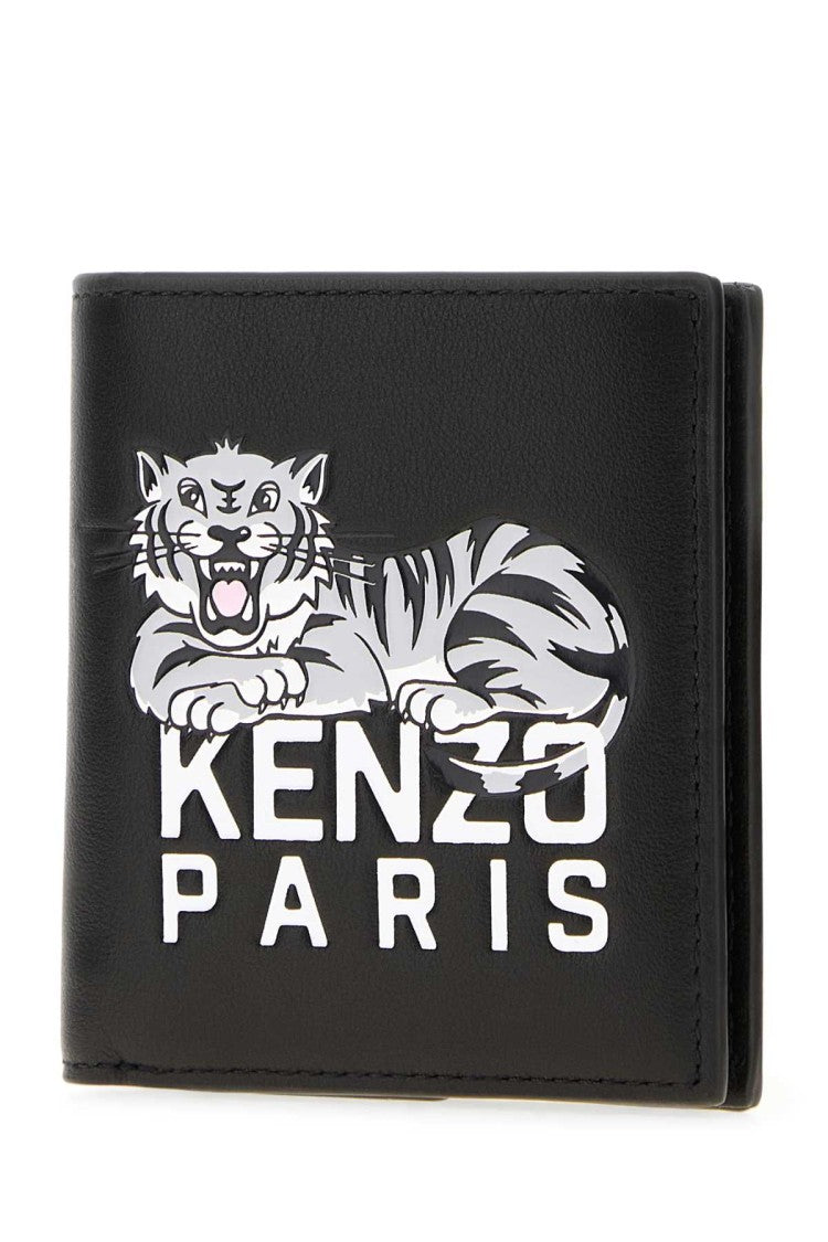 Kenzo Black Leather Wallet