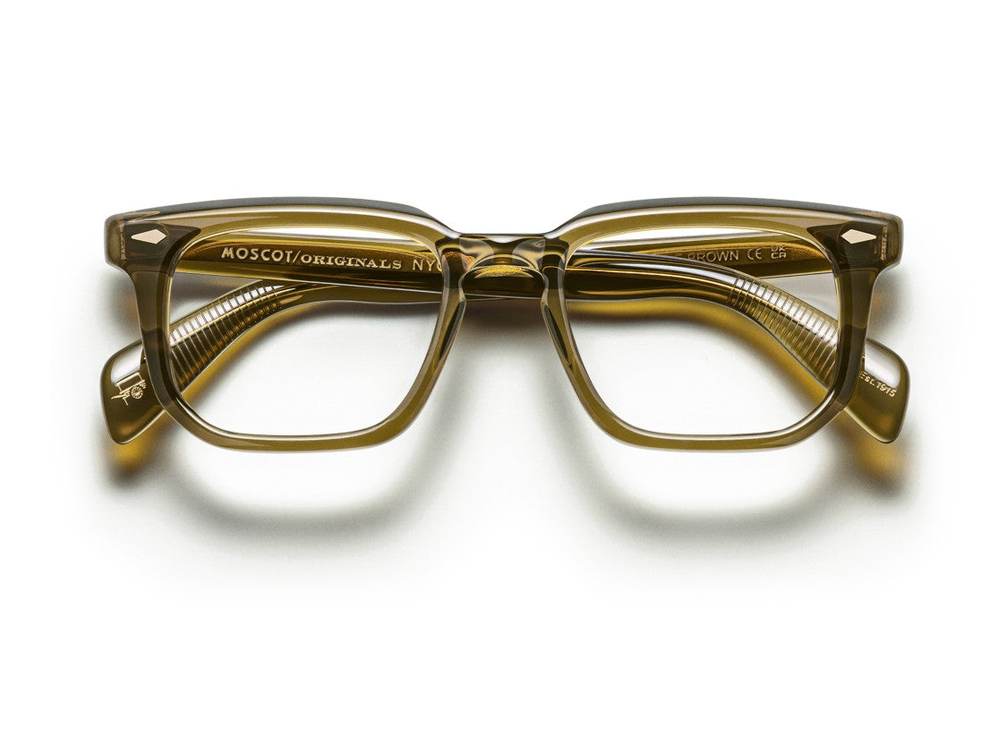 Moscot Olive Or-Zse-O Translucent Acetate Eyeglasses