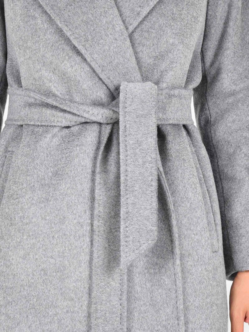 Max Mara Medium Grey Tailored Ajaccio Coat