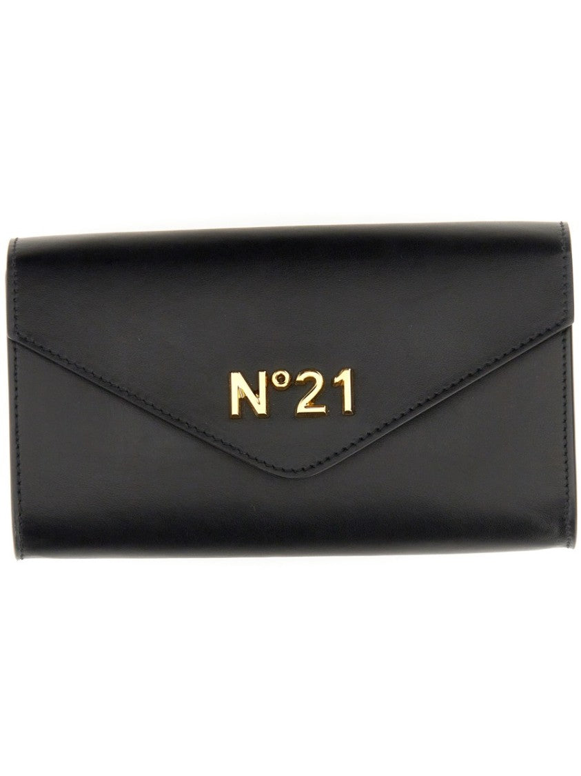 N°21 Rectangular Calf Leather Wallet