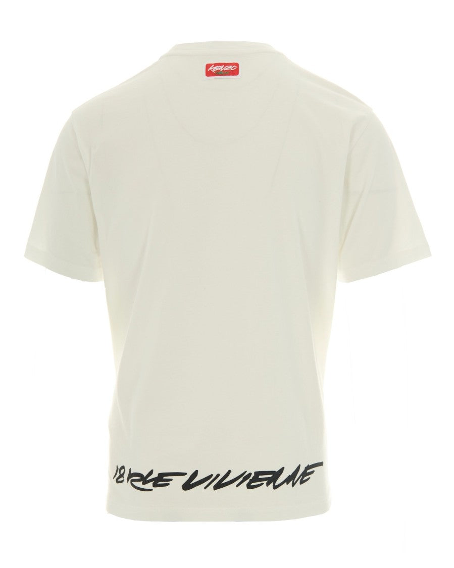 Kenzo T-Shirt X Futura 2000 – Ivory