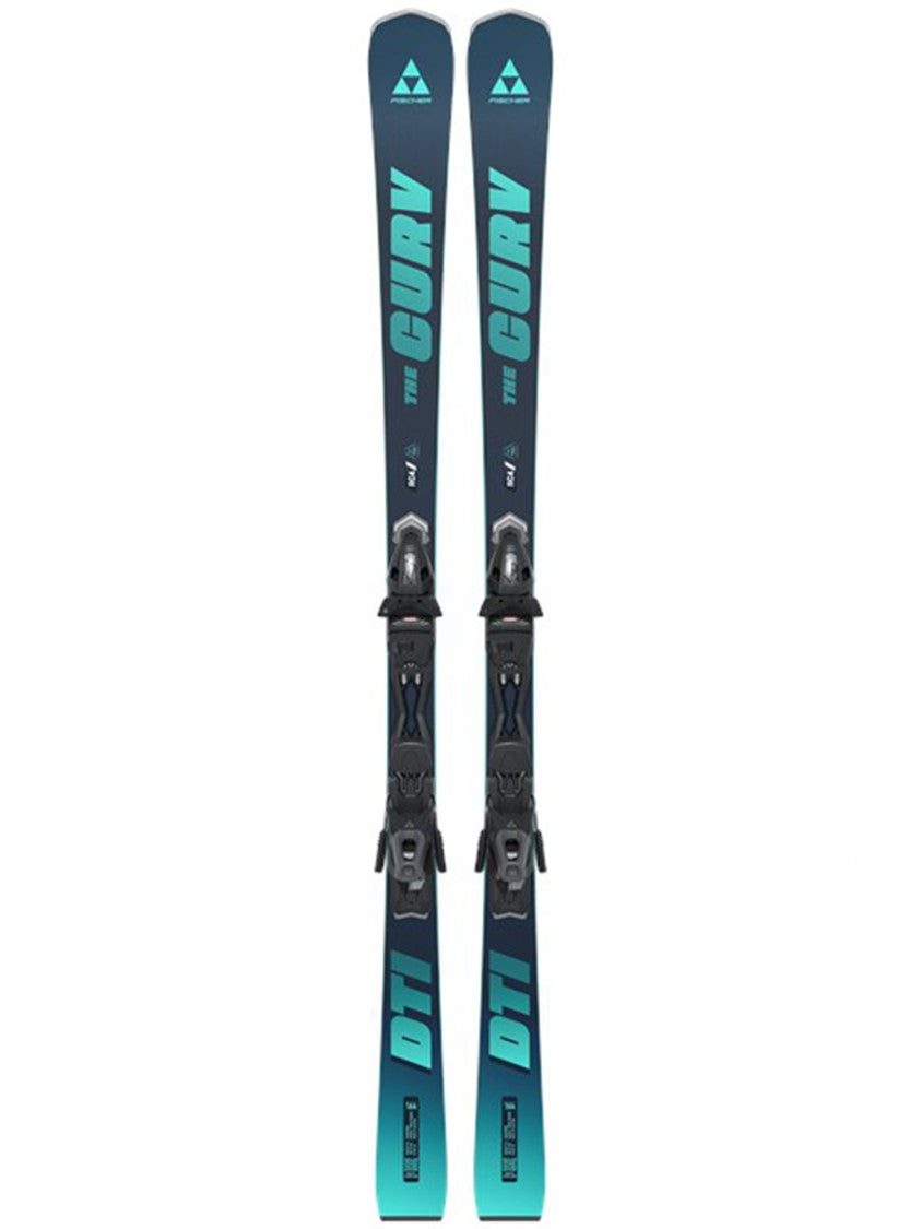 Fischer The Curve Dti Ar Teal Gradient Skis