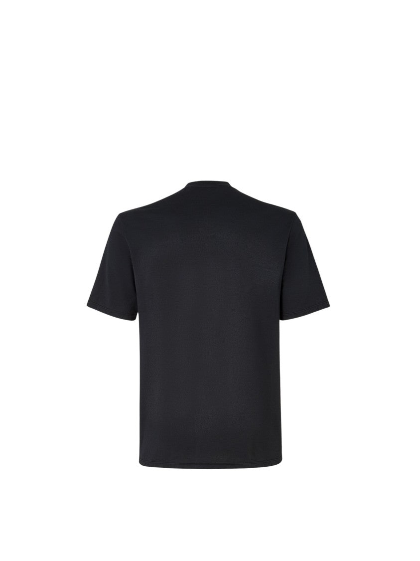 Fendi Black Logo Crewneck T-Shirt