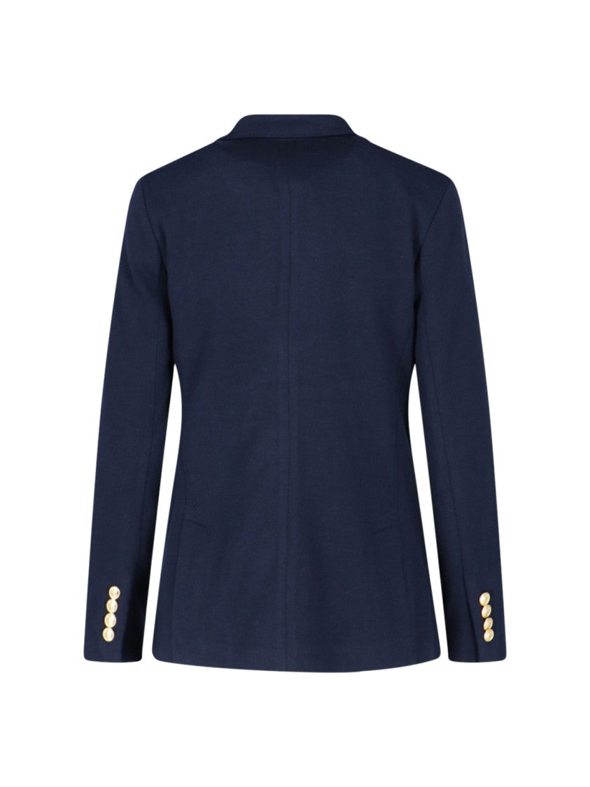 Polo Ralph Lauren Double-Breasted Blazer – Navy Blue