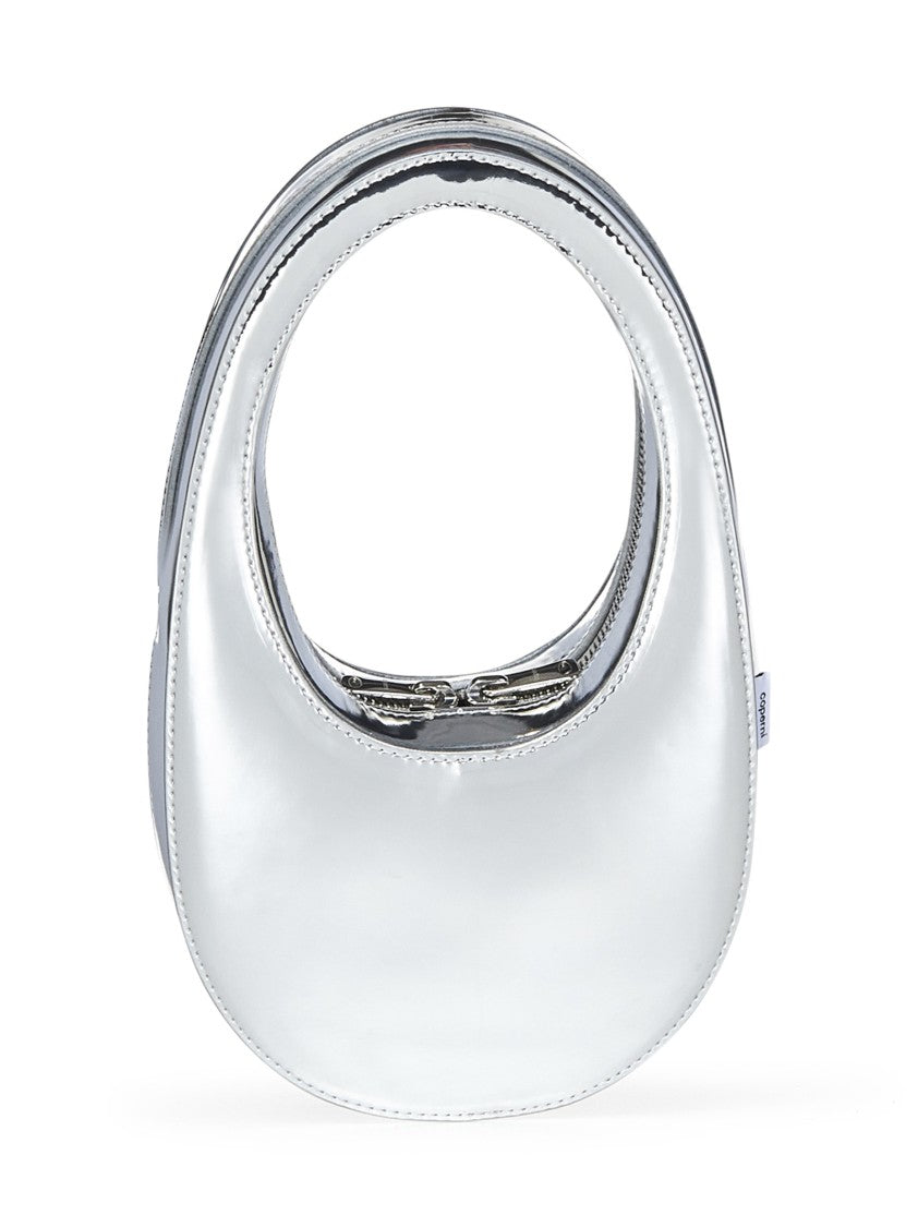 Coperni Mirrored Silver Crossbody Bag