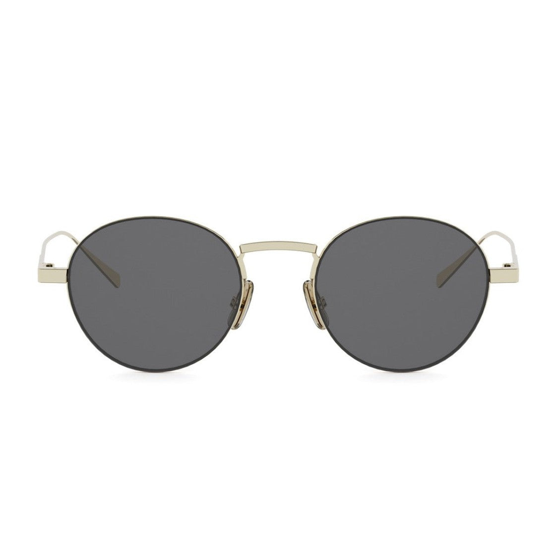 Celine Gold Metal Cl40346u Metal Round Sunglasses