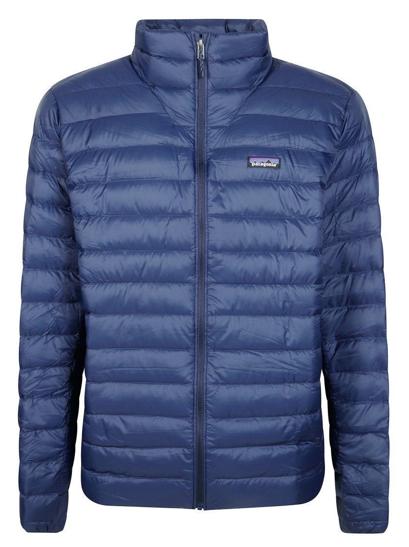 Patagonia Quilted Insulated High Collar Sweater Down Jacket