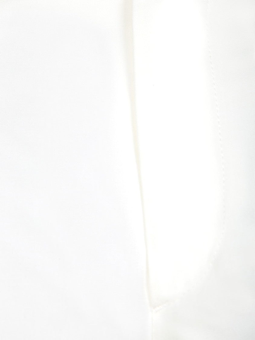 Lardini White Trousers With Luxurious Lyocell Blend