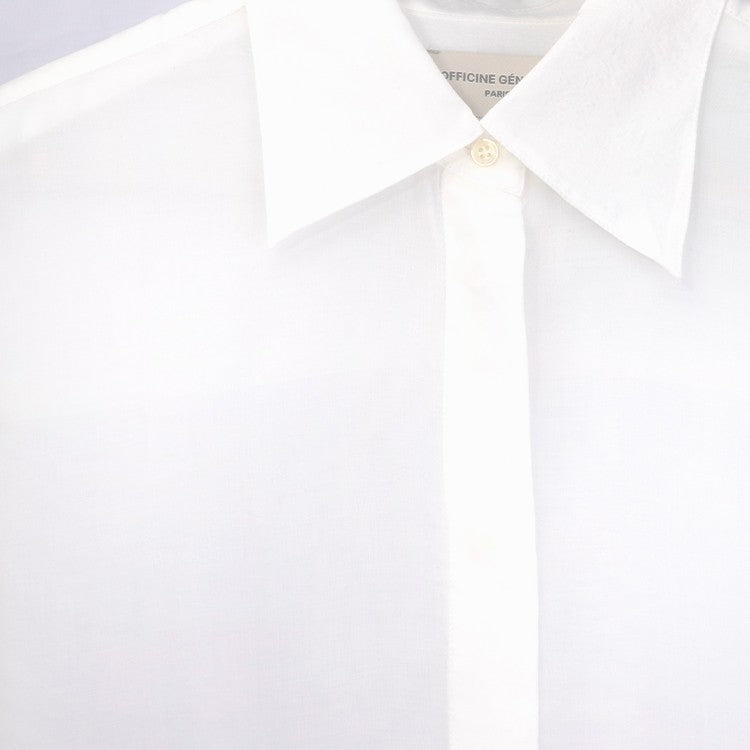 Officine Generale Loose Fit Long Sleeve Shirt