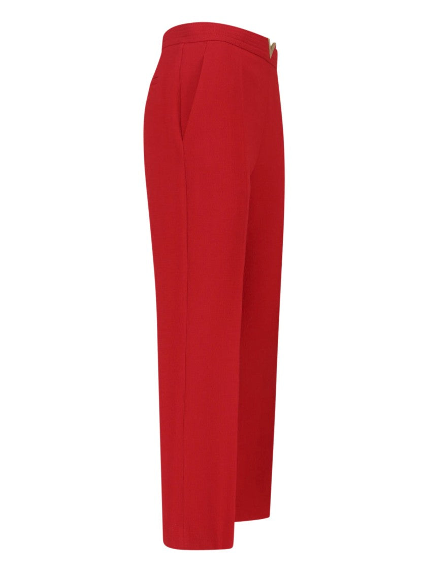 Valentino Vlogo Signature Trousers – Red