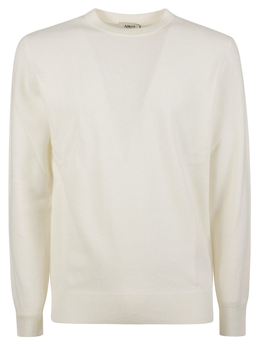 Altea Classic Round Neck Pure Cashmere Sweater