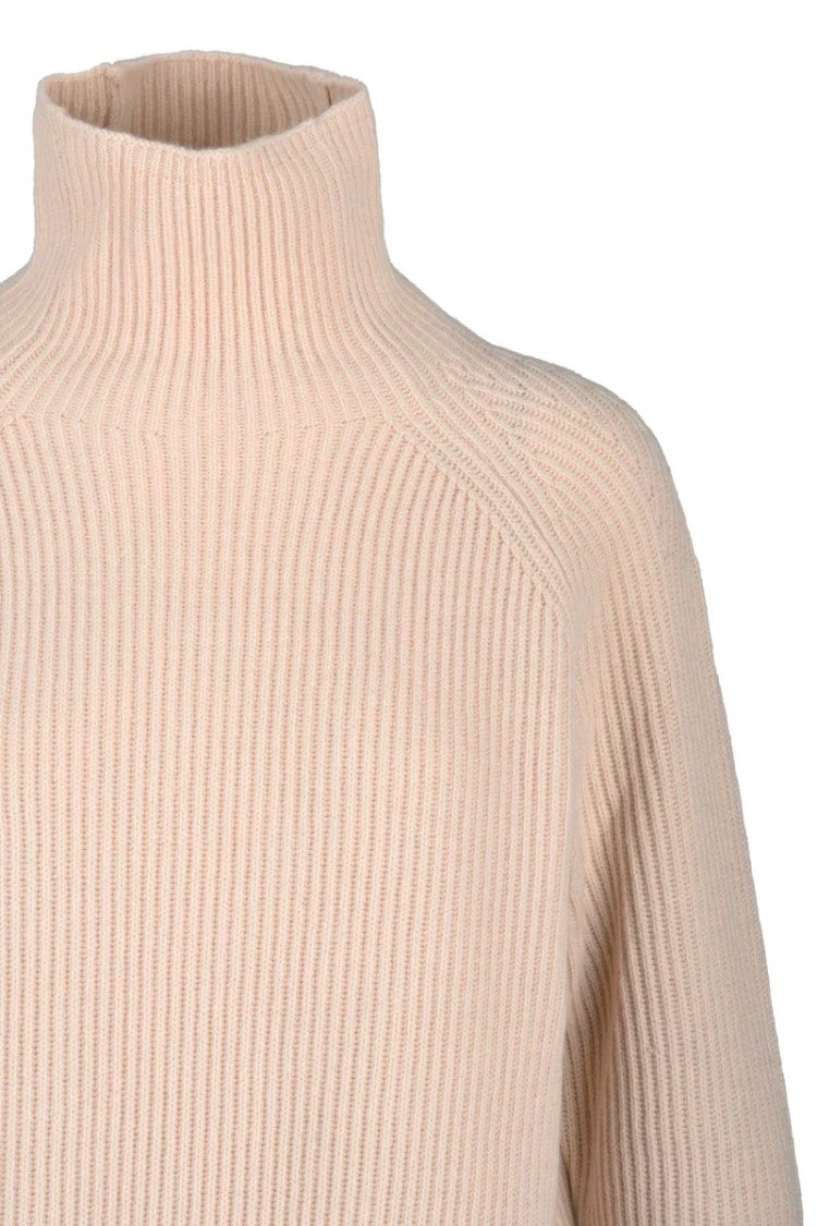 Max Mara Ebridi Long Ribbed Dress - White