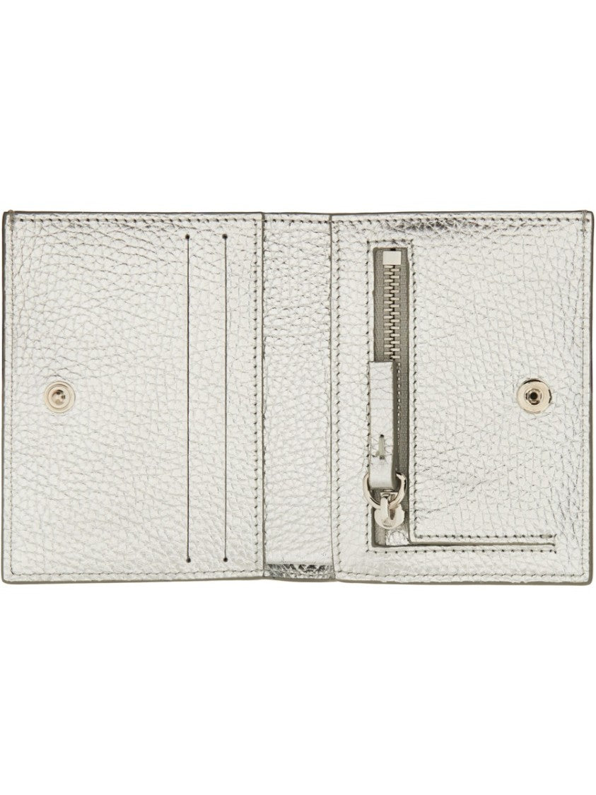 Mm6 By Maison Margiela Textured Bovine Leather Wallet