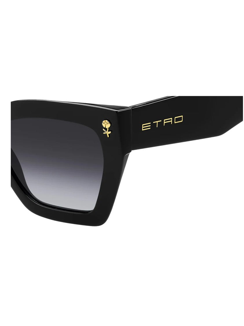 Etro Cat-Eye Sunglasses In Gradient Finish With Gold Accents