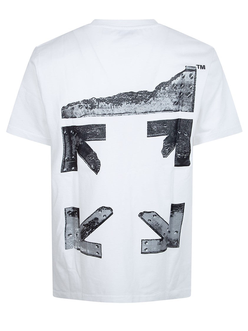 Off-White Metal Arrow Graphic Slim-Fit T-Shirt