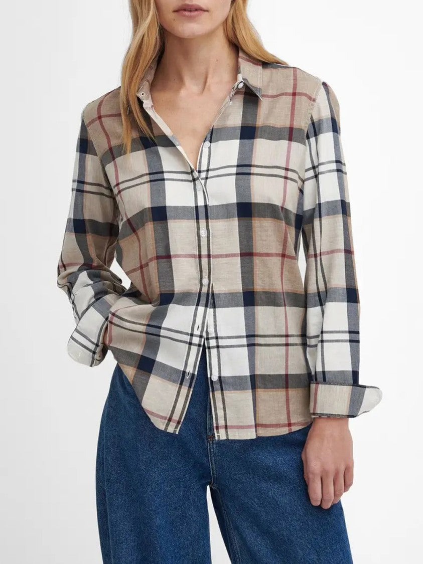 Barbour Hessian Tartan Pattern Cotton Barbour Shirt