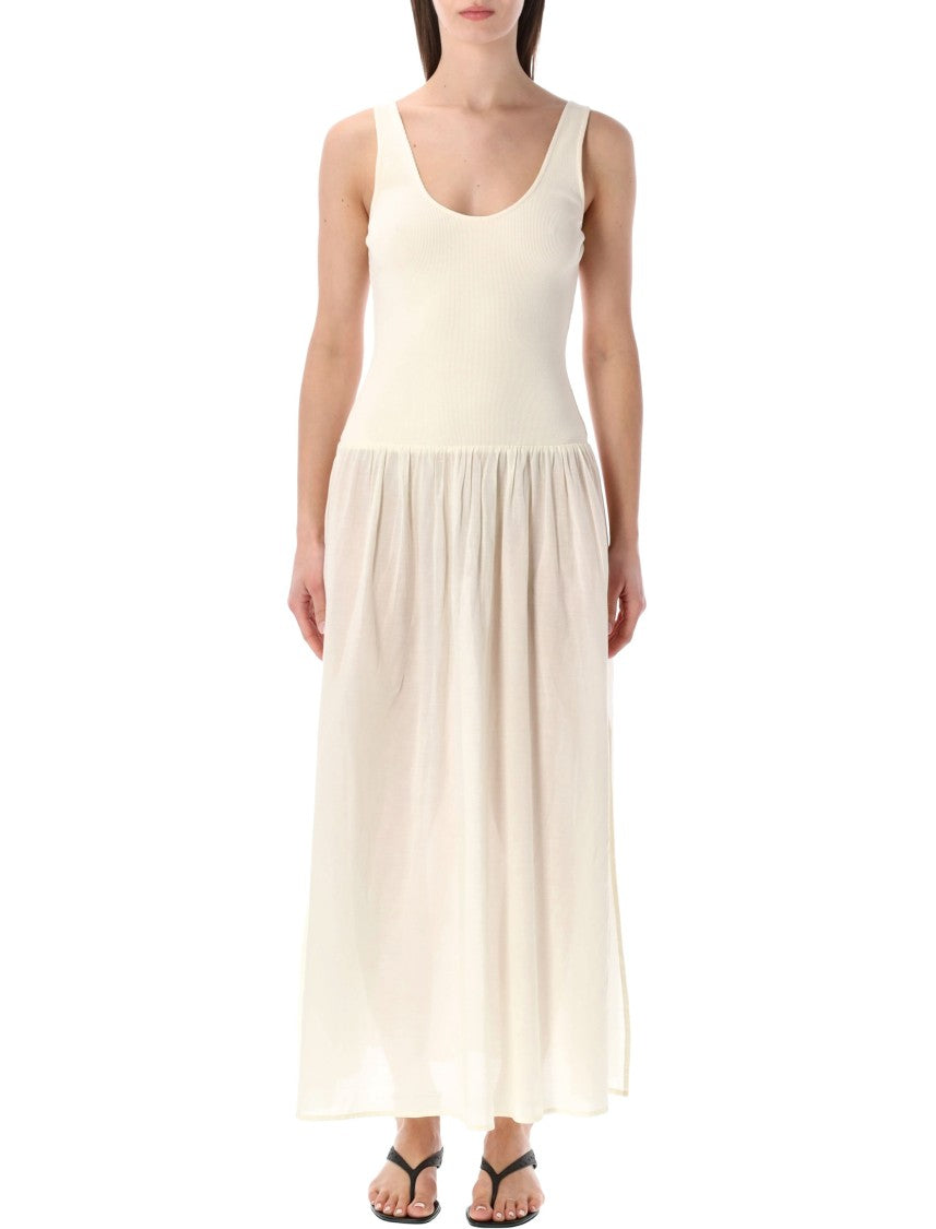 Sessùn Solao Ballerina Viscose Cotton Maxi Dress