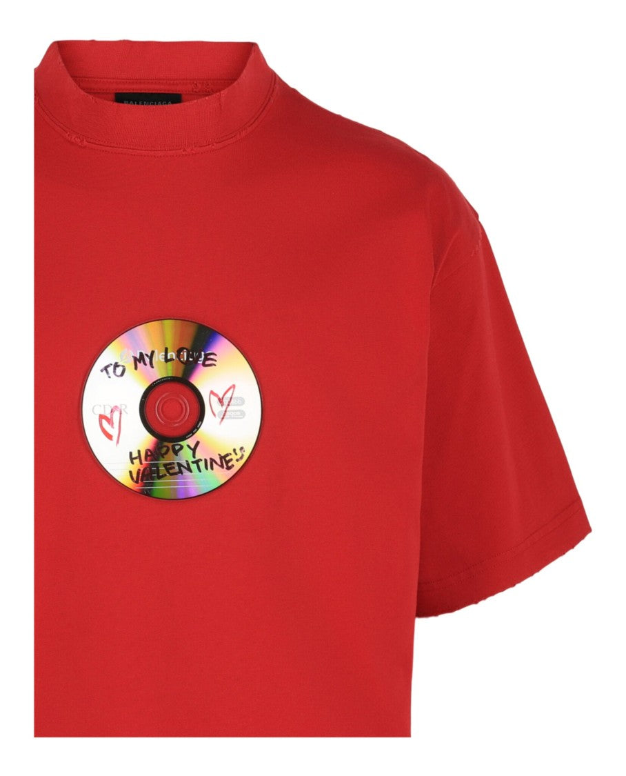 Balenciaga Val To My Love Graphic T-Shirt