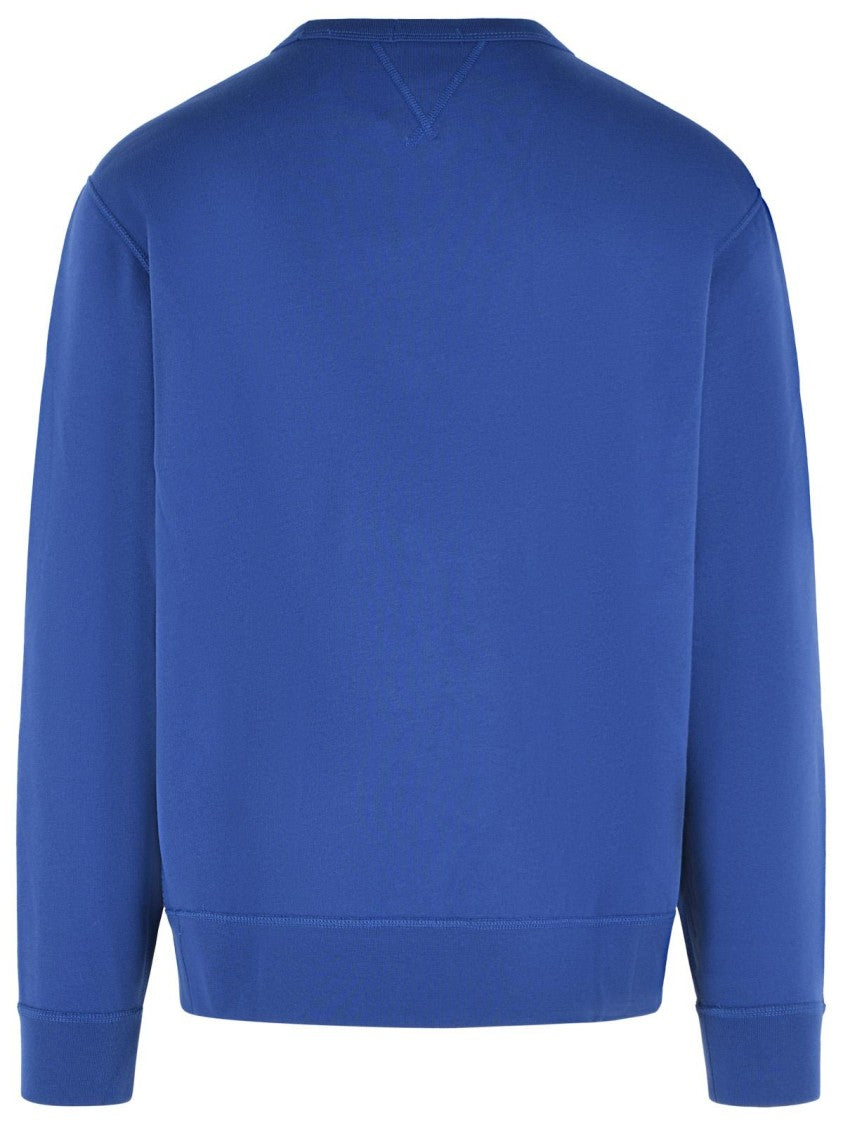 Polo Ralph Lauren Cotton-Blend Sweatshirt With Ribbed Details And Logo Embroidery