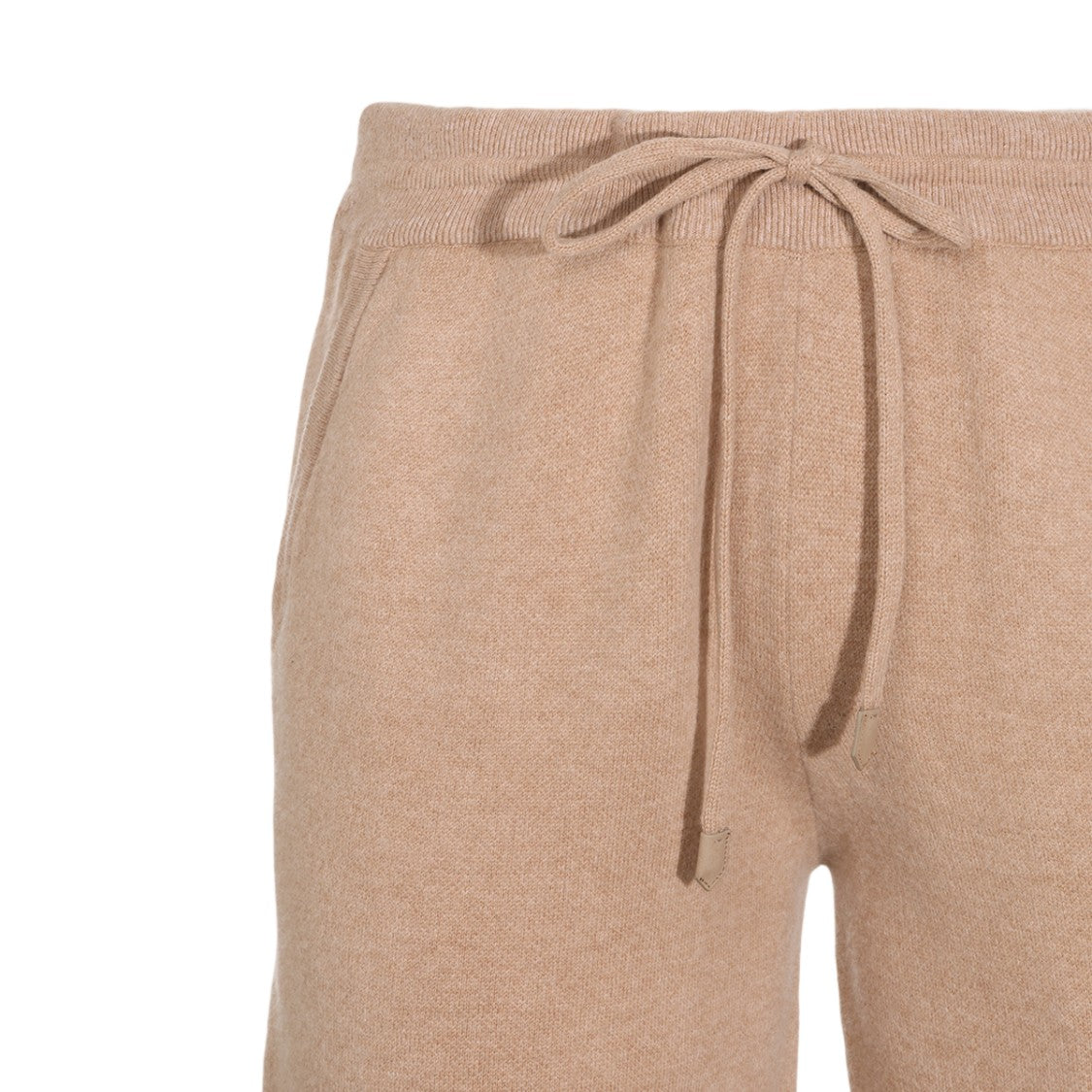 Canali Relaxed Fit Trousers With Drawstring Waistband And Ribbed Detailing