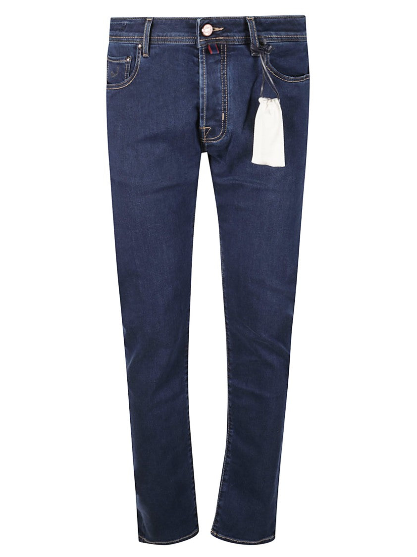Jacob Cohen Slim-Fit Indigo Denim Trousers